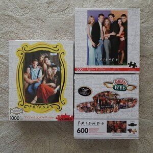 FRIENDS TV Show Jigsaw Puzzles SET OF 3 New Sealed